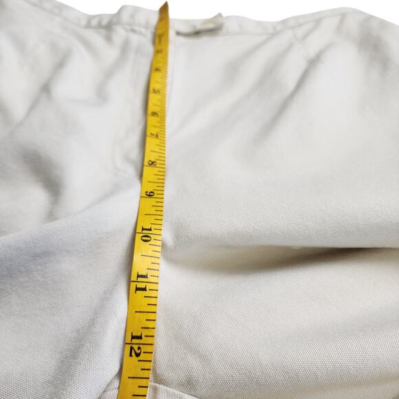 Talbots Womens Vintage Embroidered Pants Size 12 Cream Floral High Rise Straight - Picture 13 of 15